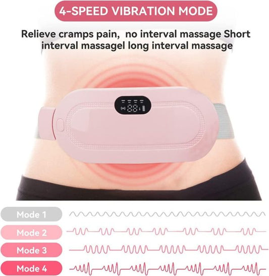 Portable Menstrual Heating Pad and Massager Belt