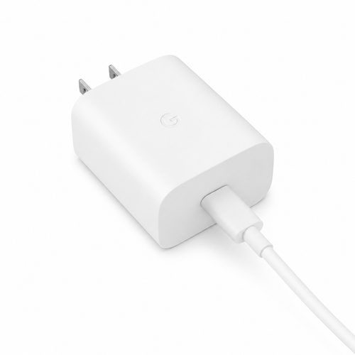 Google 30W USB-C Fast Charger Adapter with Power Delivery 3.0 and PPS Support Without Cable