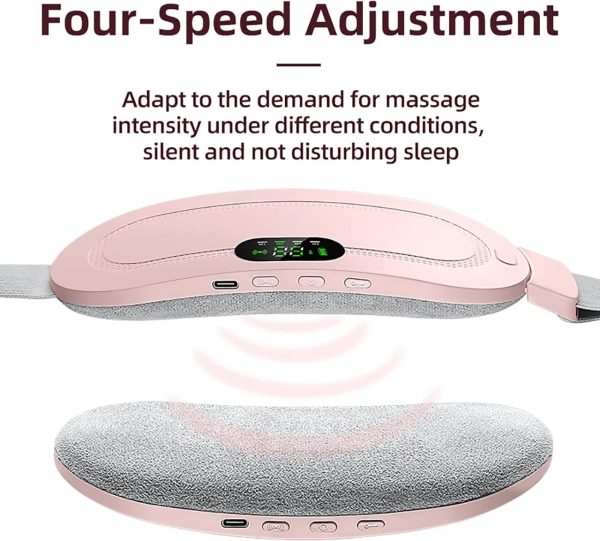 Portable Menstrual Heating Pad and Massager Belt
