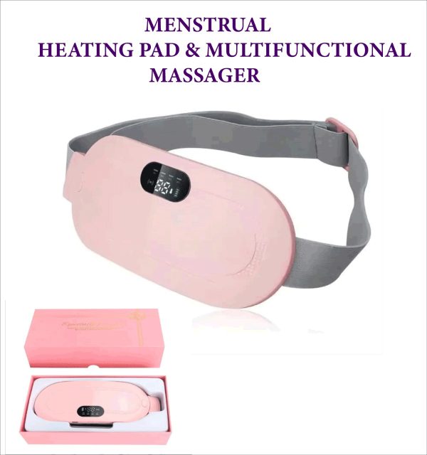 Portable Menstrual Heating Pad and Massager Belt