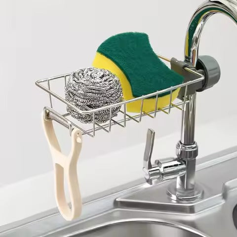 Sink Sponge Holder  Faucet Rack