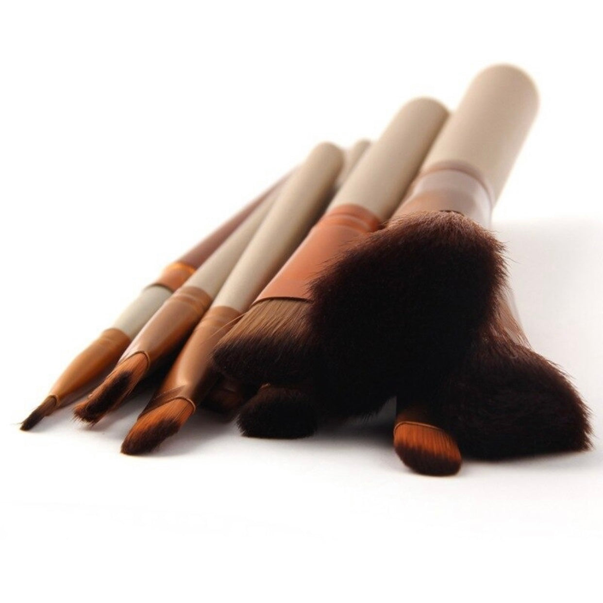 13pcs Aluminium Box Makeup Brushes Set Eye Shadow Lip Gloss Eye Makeup Portable Beauty Tools