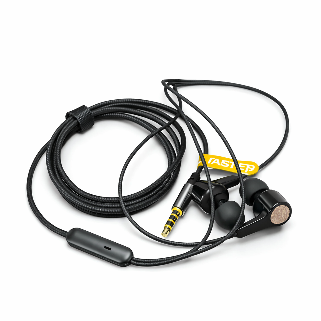 Original Faster Handsfree 3.5mm Earphones for Music and Gaming