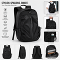 Premium Waterproof Nylon Casual Backpack – Minimalist Unisex Travel & School Shoulder Bag for Boys, Girls & College Students