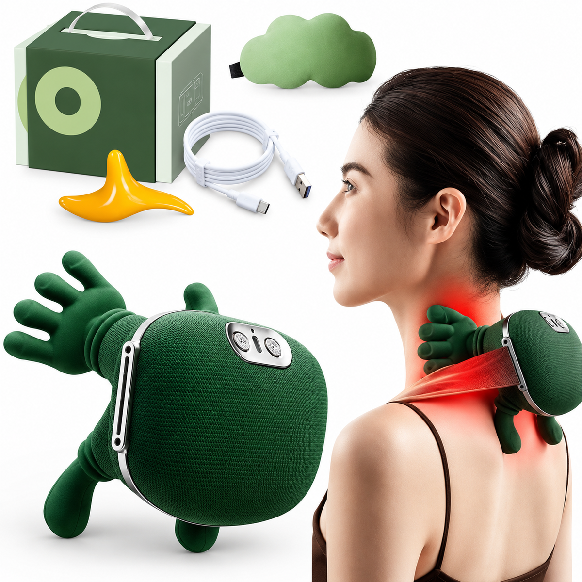 Smart Finger Pressure Neck Massager