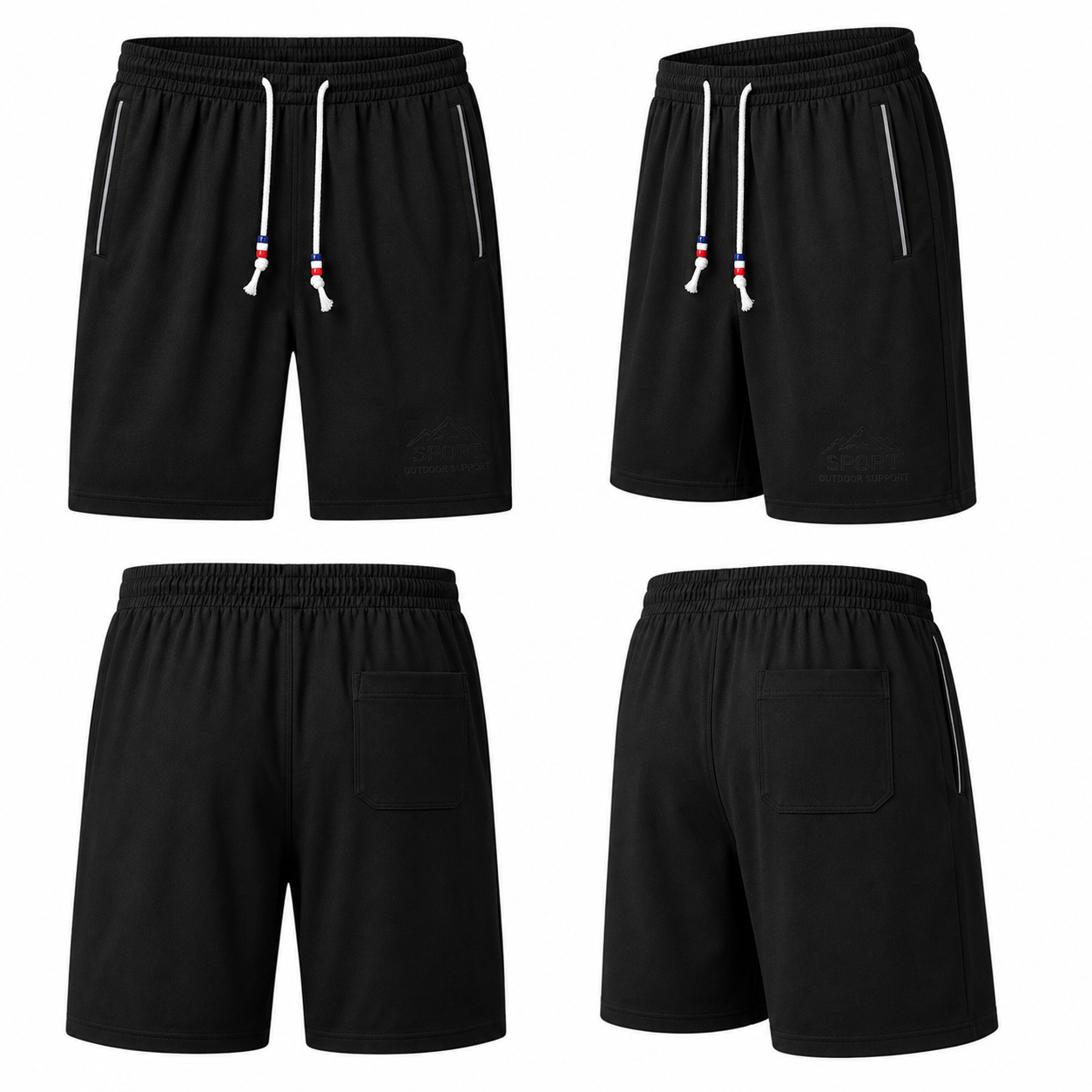 Summer Basketball Designer Shorts for Men | Solid Color | Breathable Drawstring Loose | Casual Short | High Quality