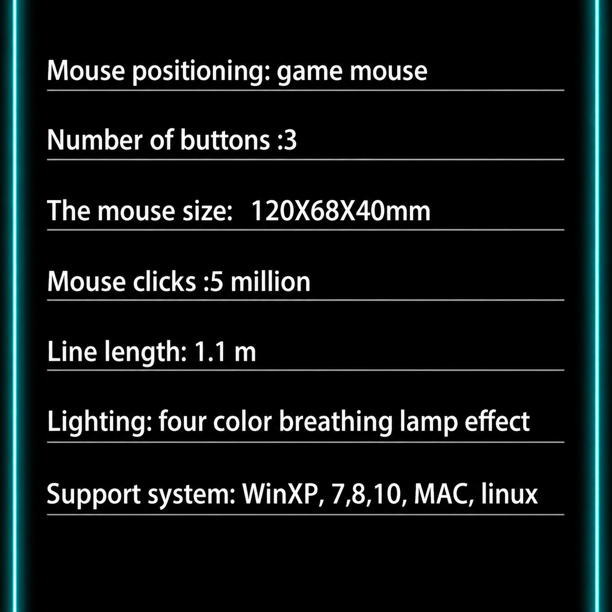 Banda MW800 RGB Esports Gaming Mouse – Precision Control, Dazzling Lighting, and Streamlined Comfort