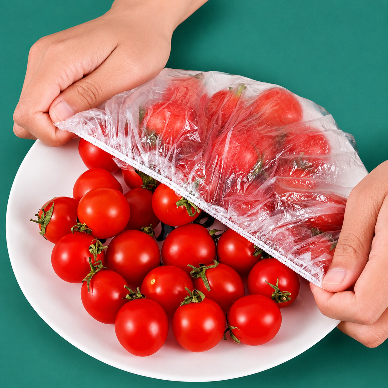 Disposable Plastic Wrap Covers Elastic Tight Food Grade Fresh Keeping Dust Proof Insect Proof Kitchen Accessories