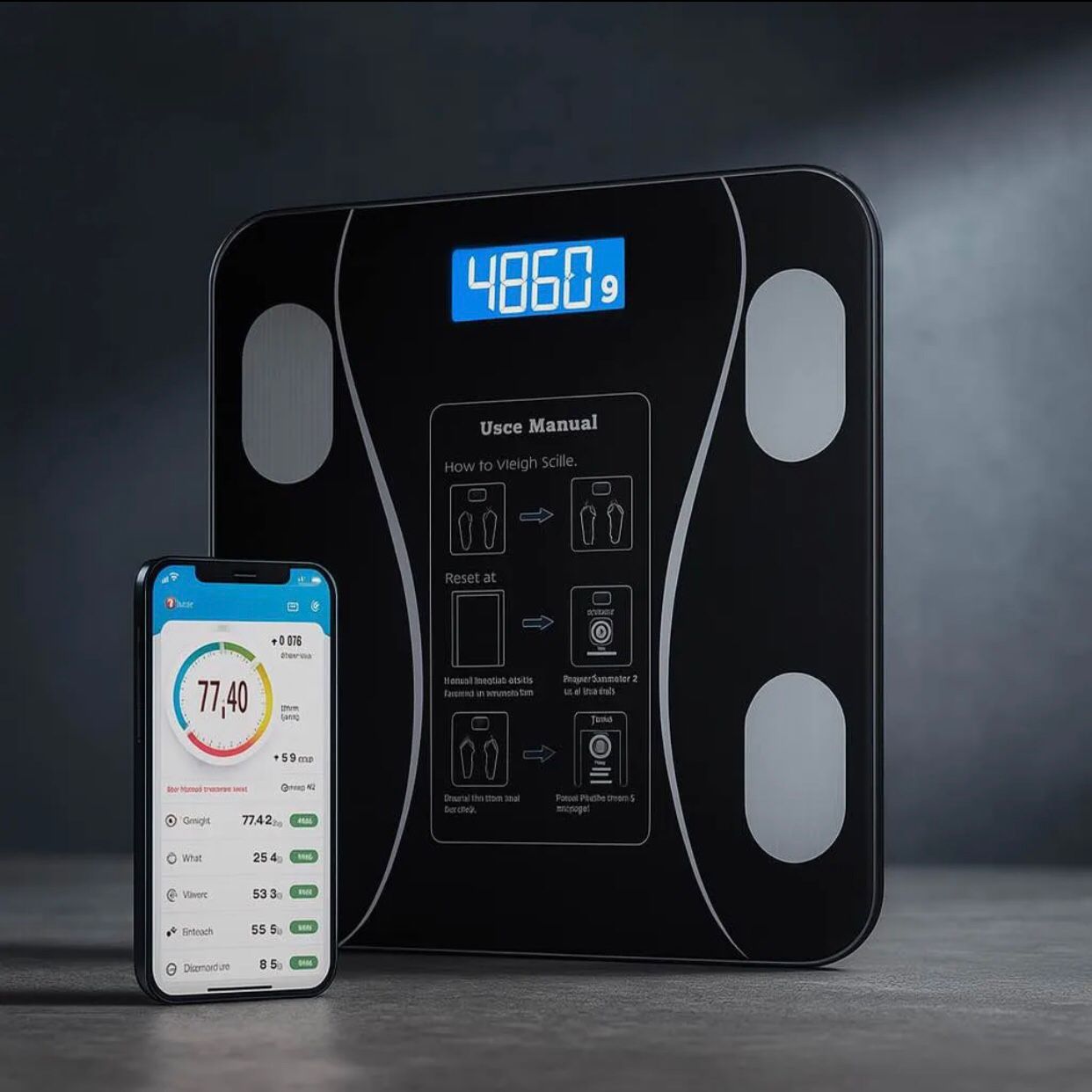 Digital Body Weight Scale | Smart App Tracking