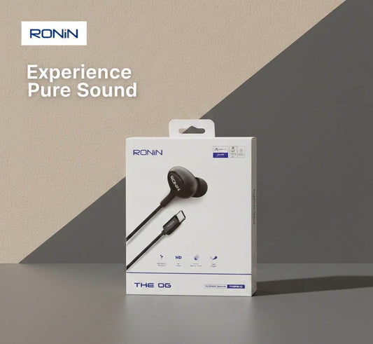Ronin R9 Premium Type C Wired Handsfree Stereo Bass and Gaming Edition for Android/IPhone